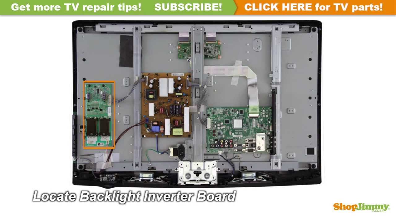 Lcd tv repair parts
